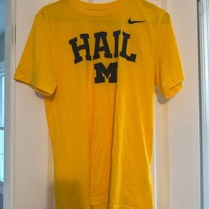 Nike Michigan Men's Yellow Hail Dri-Fit T-Shirt